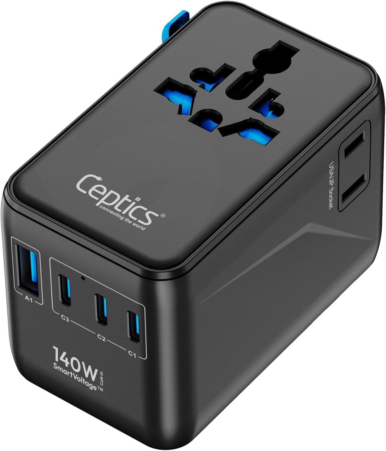 One Travel Adapter That Works in 150+ Countries